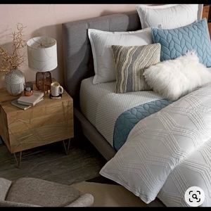 West elm pillow shams